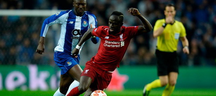 Liga Campionilor, sferturi, retur: FC Porto - FC Liverpool 1-4